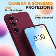 Carica l'immagine nel visualizzatore di Gallery, Cover per Samsung Galaxy S26 FE / S25 FE 5G - Bordeaux