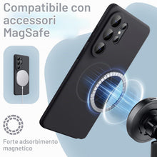 Carica l'immagine nel visualizzatore di Gallery, JETech Cover Magnetica in Silicone per Samsung Galaxy S26 Ultra, Nero