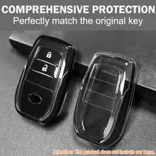 Carica l'immagine nel visualizzatore di Gallery, Custodia per chiave auto Toyota, per Toyota Camry Land Cruiser, Sienna Venza Hilux Fortuner Highlander Tundra Corolla Pr