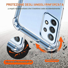 Carica l'immagine nel visualizzatore di Gallery, iVoler Cover per Samsung Galaxy A32 4G, Antiurto Custodia con Paraurti in TPU Morbido e 3 Pezzi Pellicola Vetro Temperat