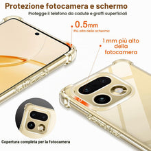 Carica l'immagine nel visualizzatore di Gallery, iVoler Cover per Realme 16 PRO+ 5G / Realme 16 PRO Plus 5G, Custodia Antiurto Anti-Graffio Trasparente per Assorbimento 