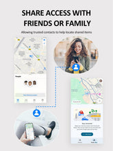 Carica l'immagine nel visualizzatore di Gallery, Scheda Tracker per Apple e Android, Ricaricabile e ultrasottile ideale per localizzare portafogli, bagagli o passaporti.