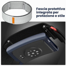 Carica l'immagine nel visualizzatore di Gallery, SimpleThings Bracciale Amazfit Helio Strap, cinturino elastico in nylon, regolabile, compatibile con Zepp Amazfit Helio 