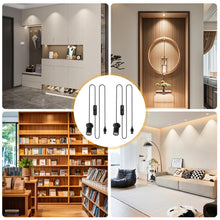 Carica l'immagine nel visualizzatore di Gallery, 2 Pezzi Mini Spot Light: Mini Spot Light con interruttore, piccola luce d'accento, USB 5V 3 W Illuminazione puntiforme p