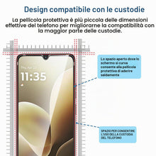 Carica l'immagine nel visualizzatore di Gallery, 2+2 Pezzi Vetro Temperato per Motorola Moto G06 / Moto G06 Power 5G Pollici Pellicola Prottetiva con Pellicola Fotocamer