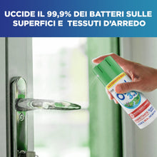 Carica l'immagine nel visualizzatore di Gallery, Oust 3 in 1 Disinfettante Spray Superfici e Tessuti, Open Air, 3 x 400ml