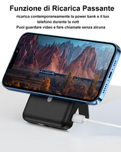 Carica l'immagine nel visualizzatore di Gallery, Azmuth Power Bank per MagSafe, 10000mAh Magneitco Powerbank per iPhone
