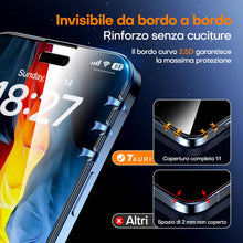 Carica l'immagine nel visualizzatore di Gallery, TAURI Privacy Vetro Temperato per iPhone 16 Pro Max,Rimozione Automatica Della Polvere, Durezza 9H, Senza Bolle,Pellicol