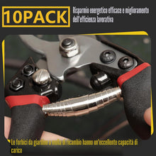 Carica l'immagine nel visualizzatore di Gallery, 10 Pezzi Molle per Forbici da Potatura, Molle Di Ricambio, Forbici in Acciaio Inox Volute Molla, per Potatori di Ricambi