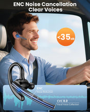 Carica l'immagine nel visualizzatore di Gallery, New Bee Auricolare Bluetooth Singolo V5.1 con 72 Ore di Conversazione