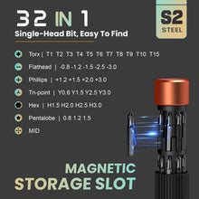 Carica l'immagine nel visualizzatore di Gallery, JOREST 32 in1 Cacciaviti Precisione Set, kit di Riparazione Portatile con Torx T5 T6 T7 T8 T9 T10, Triwing Y00, Stella P