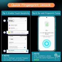 Carica l'immagine nel visualizzatore di Gallery, JETech Pellicola Protettiva per Samsung Galaxy S23, 3 Pezzi