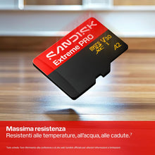 Carica l'immagine nel visualizzatore di Gallery, SANDISK Extreme PRO scheda microSD 64 GB, UHS-I + SD Adapter (velocità di lettura fino a 200 MB/s e velocità di scrittur
