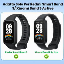 Carica l'immagine nel visualizzatore di Gallery, 3 Pezzi Cinturini Compatibili con Xiaomi Smart Band 9 Active, Cinturino in Nylon Traspirante per Xiaomi Smart Band 9 Act