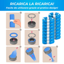 Carica l'immagine nel visualizzatore di Gallery, 16 Ricariche Mangiapannolini 4,5 Metri Profumate Anti-Odore