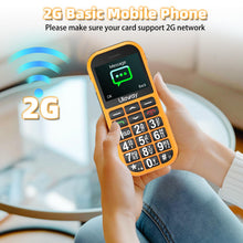 Carica l'immagine nel visualizzatore di Gallery, CHAKEYAKE GSM Telefono Cellulare per Anziani con Tasti Grandi, telefoni cellulari per anziani Supporto SIM Doppio, 1800m
