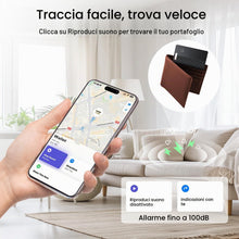 Carica l'immagine nel visualizzatore di Gallery, Localizzatore a Scheda Ultra Sottile per Portafoglio, Compatibile con Apple Dov'è (Solo iOS), 1.8mm, IP68 Impermeabile, 