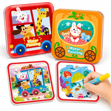 Carica l'immagine nel visualizzatore di Gallery, Set 2 Libri Magici Riutilizzabili per Colorare Bambini 1 Anno+