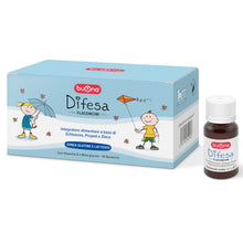 Carica l'immagine nel visualizzatore di Gallery, Buona Difesa Flaconcini Bambini, Integratore per Difese Immunitarie Bambini con Echinacea, Propoli, Zinco, Vitamina D e 
