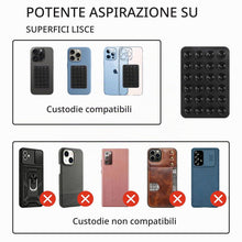Carica l'immagine nel visualizzatore di Gallery, 4 Pezzi Supporto Cellulare A Ventouse In Silicone Antiscivolo, Con Retro Adesivo, Compatibile Con Tutti I Modelli Di Sma