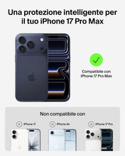 Carica l'immagine nel visualizzatore di Gallery, Belkin SheerForce Grip Cover per iPhone 17 Pro Max Compatibile con MagSafe, Design Sottile con Linee Laterali Antiscivol
