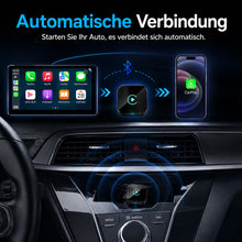 Carica l'immagine nel visualizzatore di Gallery, sunweyer CarPlay wireless a forma di T e adattatore automatico Android: aggiornamento cablato a wireless, design compatt