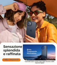 Carica l'immagine nel visualizzatore di Gallery, CANSHN Cover Opaca per iPhone 11, [Bordi Quadrati] Custodia Traslucida Opaca Protettiva Sottile Antiurto per iPhone 11 6