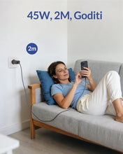 Carica l'immagine nel visualizzatore di Gallery, 45W Caricatore per Samsung USB C per Samsung S26 Ultra S25 S24 S23 S22