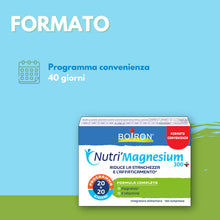 Carica l'immagine nel visualizzatore di Gallery, Nutri'Magnesium 300+ - Magnesio, Vitamine B ed E, 160 Compresse