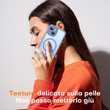 Carica l'immagine nel visualizzatore di Gallery, TOCOL Cover Magnetica per iPhone 15 6,1 Pollic, Compatibile con MagSafe, Protezione Fotocamera Integrata, Custodia Antiu