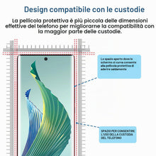Carica l'immagine nel visualizzatore di Gallery, 2 Pezzi Vetro Temperato per Honor Magic 5 Lite Pellicola Prottetiva,Anti Graffio,Durezza 9H,0,33mm Trasparente,Senza Bol