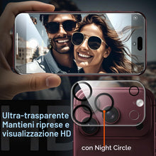 Carica l'immagine nel visualizzatore di Gallery, JETech Pellicola Protettiva + Obiettivo Fotocamera per iPhone 18 Pro