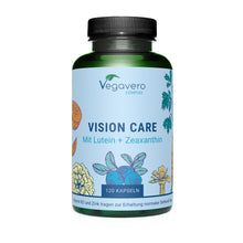 Carica l'immagine nel visualizzatore di Gallery, Vegavero Integratore OCCHI | 120 capsule | con Luteina, Zeaxantina, Mirtillo Nero, Vitamina A, B2 e Zinco | Salute della