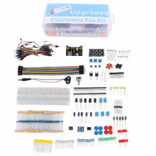 Carica l'immagine nel visualizzatore di Gallery, Marhynchus Kit di Componenti Elettronici di Base con Breadboard, Resistori, Condensatori e Diodi per la Programmazione d