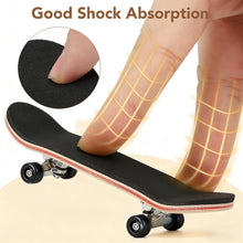 Carica l'immagine nel visualizzatore di Gallery, Mini Skateboard da Dita, 5 Couches Skateboard per Dita, Legna Mini Skate Fai da te, per Appassionati Regali di Compleann