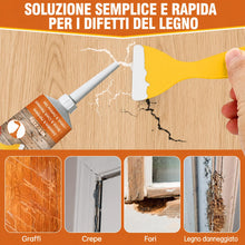 Carica l'immagine nel visualizzatore di Gallery, Stucco per Legno Bianco, Verniciabile e Levigabile Stucco per Legno Riempitivo per Crepe, Buchi e Danni, Basso Odore e R