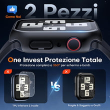 Carica l'immagine nel visualizzatore di Gallery, TAURI Cover per Apple Watch SE 3/2/1, Series 6/5/4 44mm,Nero