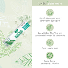 Carica l'immagine nel visualizzatore di Gallery, ESI - Aloe Fresh Menta Crystal, Dentifricio con Menta e Xilitolo, Aiuta a Prevenire Carie e Gengiviti, Dona una Piacevol