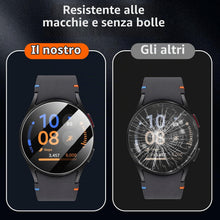 Carica l'immagine nel visualizzatore di Gallery, Kokio 8 Pezzi Vetro Temperato per Samsung Galaxy Watch 7/6/5/4/FE 40mm Pellicola Protettiva,Durezza 9H Antigraffio Senza