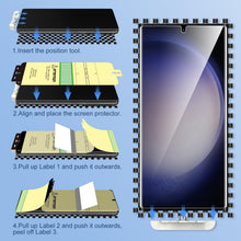 Carica l'immagine nel visualizzatore di Gallery, LK 3 Pezzi Pellicola Compatibile con Samsung Galaxy S23 Ultra 5G 2023