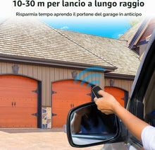 Carica l'immagine nel visualizzatore di Gallery, 3PCS 433,92 MHz Telecomando Cancello per Top432EE, Telecomando 2 Canali Compatibile con Top432EE/EV/NA