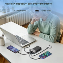 Carica l'immagine nel visualizzatore di Gallery, NOBIS Power Bank 20000mAh 45W Caricatore Portatile con Cavo C-C Staccabile
