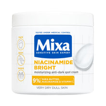Carica l'immagine nel visualizzatore di Gallery, Mixa Crema Idratante Anti-Macchie per Pelle Secca e Spenta, 400 ml