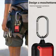Carica l'immagine nel visualizzatore di Gallery, [4 in 1]Lock Cover compatibile con AirPods Pro 3 con portachiavi
