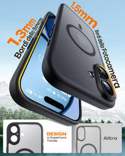 Carica l'immagine nel visualizzatore di Gallery, TOCOL Cover Magnetica per iPhone 17 6,3 Pollic, Compatibile con MagSafe, Anello Magnetico Incorporato, Protezione Fotoca