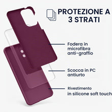 Carica l'immagine nel visualizzatore di Gallery, kwmobile Cover per Samsung Galaxy A33 5G Custodia - Back Case per Smartphone in Silicone TPU - Protezione Gommata - viol