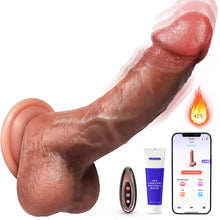 Carica l'immagine nel visualizzatore di Gallery, Anale Dildo Vibratore per Donna, AI Sync Dildo Realistico Plug Anale-Dilatatori, Vibratoreper Donna Professionale, Risca