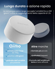 Carica l'immagine nel visualizzatore di Gallery, Pro Breeze Osmo Ricariche Deumidificatore – 2 x 700g Compresse Extra Grandi – Fino a 200 Giorni di Assorbimento Umidità 