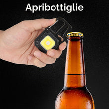 Carica l'immagine nel visualizzatore di Gallery, ZWOOS 2 pz Mini Torcia a LED Lampada da Lavoro Portatile 800 Lumen, 7 Modalità, Ricaricabile e Impermeabile Illuminazion