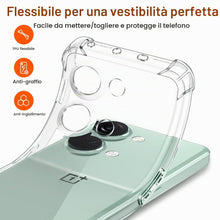 Carica l'immagine nel visualizzatore di Gallery, iVoler Cover per Oneplus Nord 3 5G, Custodia Trasparente per Assorbimento Degli Urti con Paraurti in TPU Morbido, Sottil